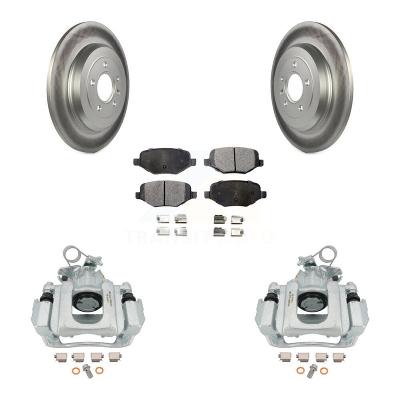 Transit Auto KCG-100227P Disc Brake Kit for 2011-2015 Ford Edge, Lincoln MKX - Rear product image