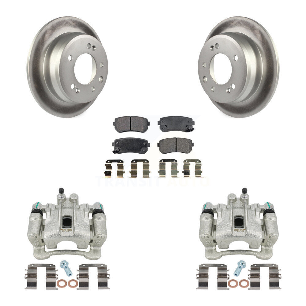 Transit Auto KCG-100227T Disc Brake Kit for 2010-2016 Kia Sportage, Hyundai Tucson - Rear product image