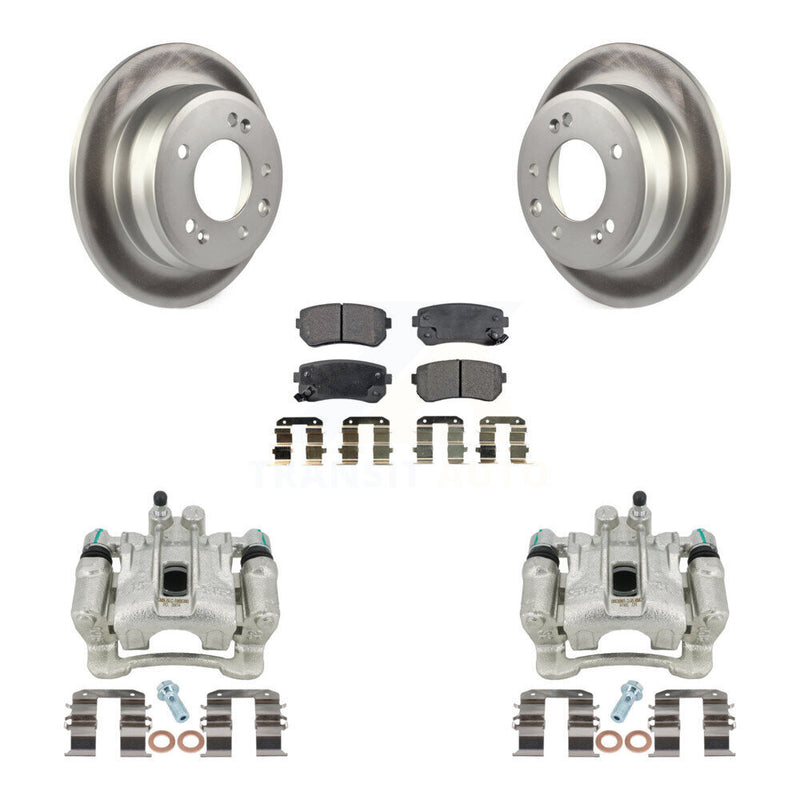 Transit Auto KCG-100227T Disc Brake Kit for 2010-2016 Kia Sportage, Hyundai Tucson - Rear product image