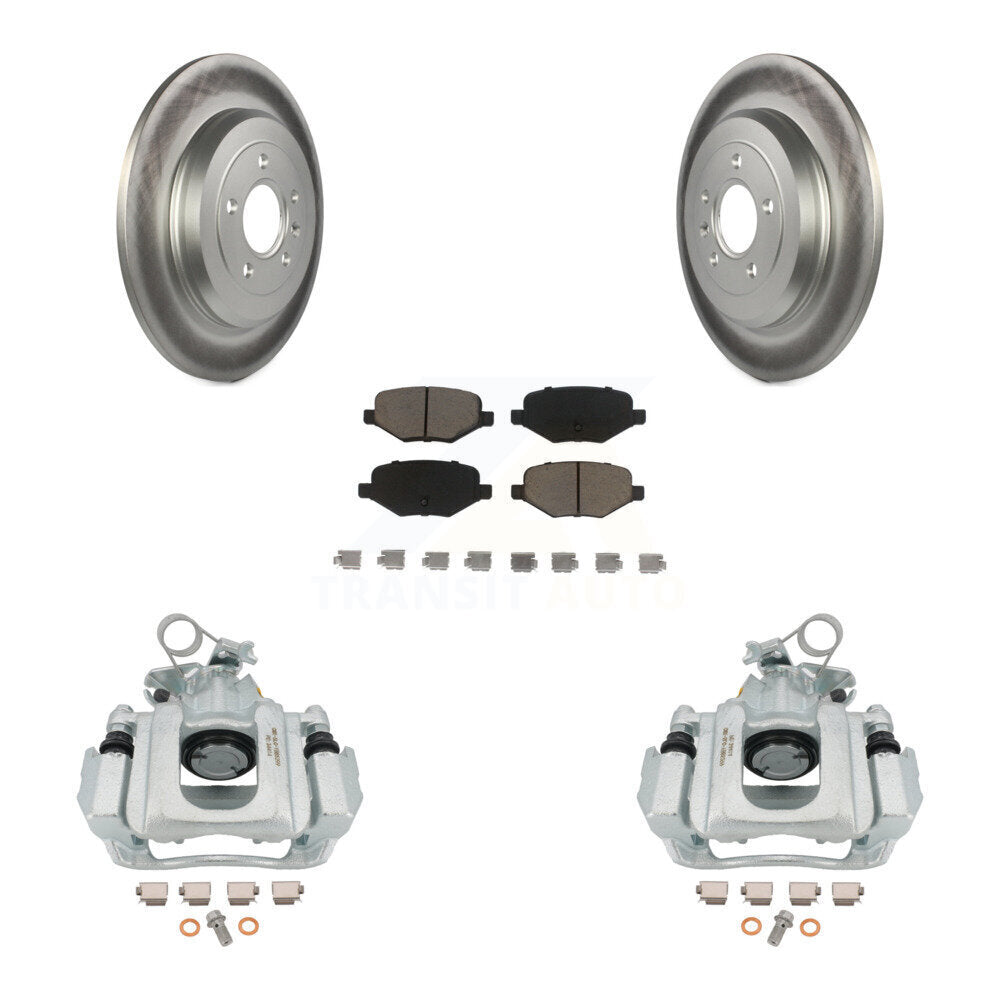 Transit Auto KCG-100228C Disc Brake Kit for 2011-2015 Ford Edge, Lincoln MKX - Rear product image