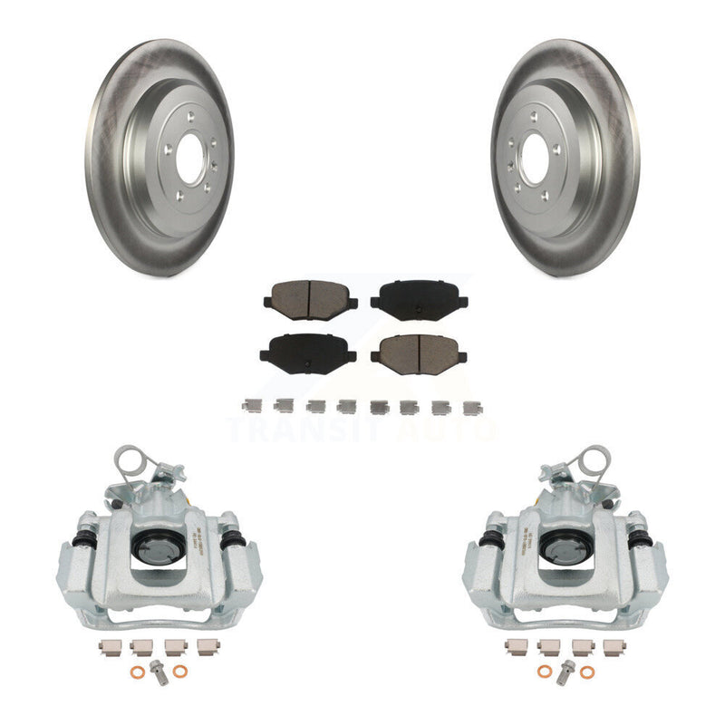 Transit Auto KCG-100228C Disc Brake Kit for 2011-2015 Ford Edge, Lincoln MKX - Rear product image