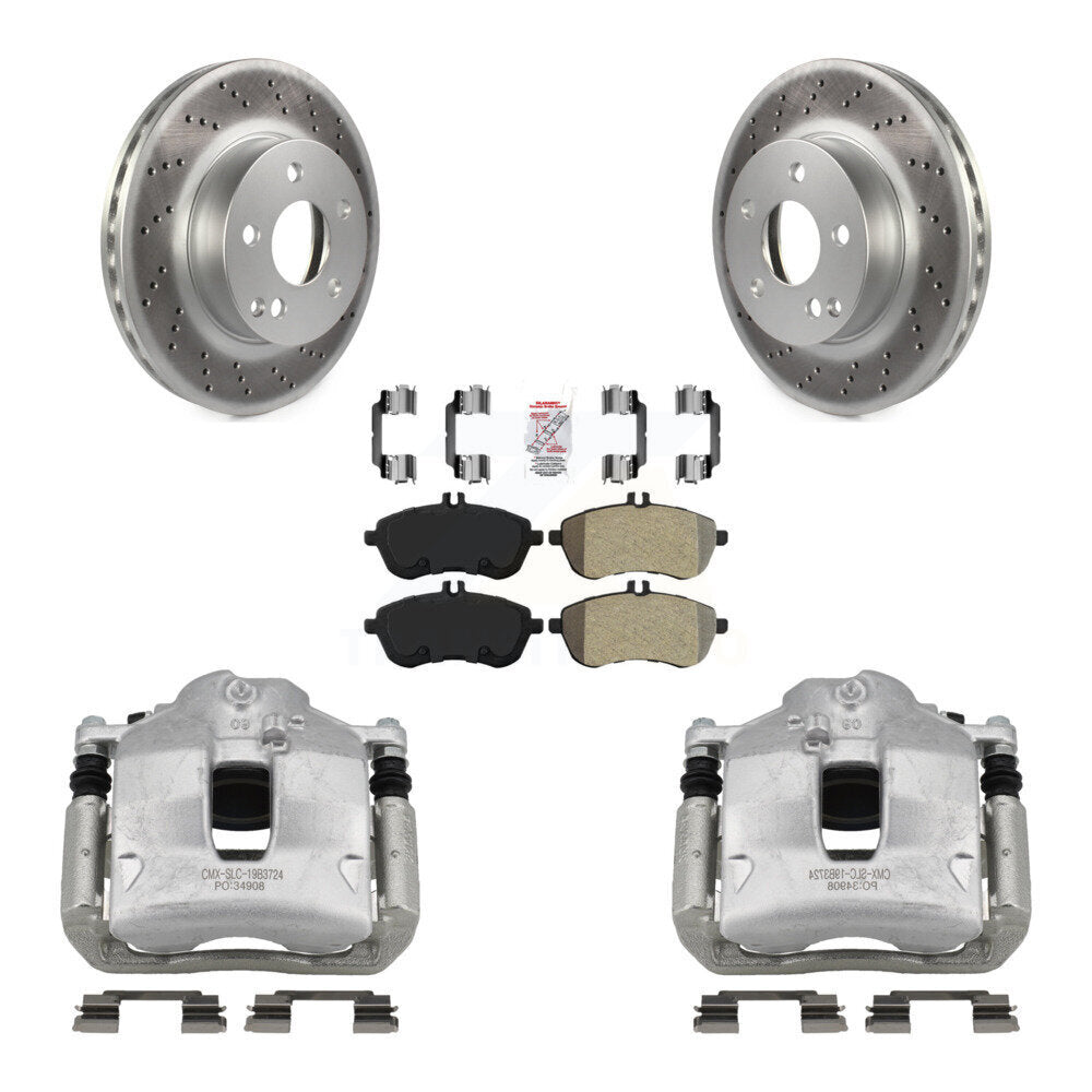 Transit Auto KCG-100228N Disc Brake Kit for 2012-2015 Mercedes-Benz C250 - Front product image