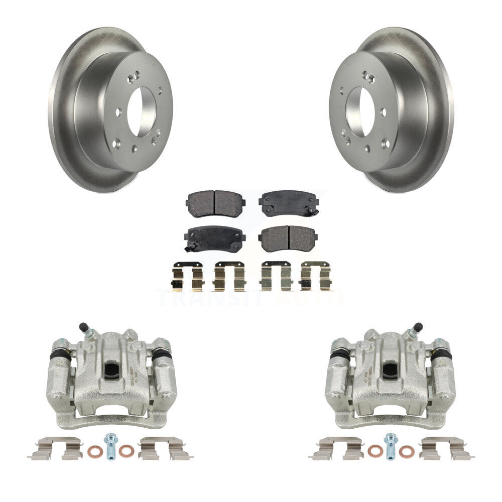 Transit Auto KCG-100228T Disc Brake Kit for 2010-2013 Kia Forte5, Kia Forte, Kia Forte Koup - Rear product image