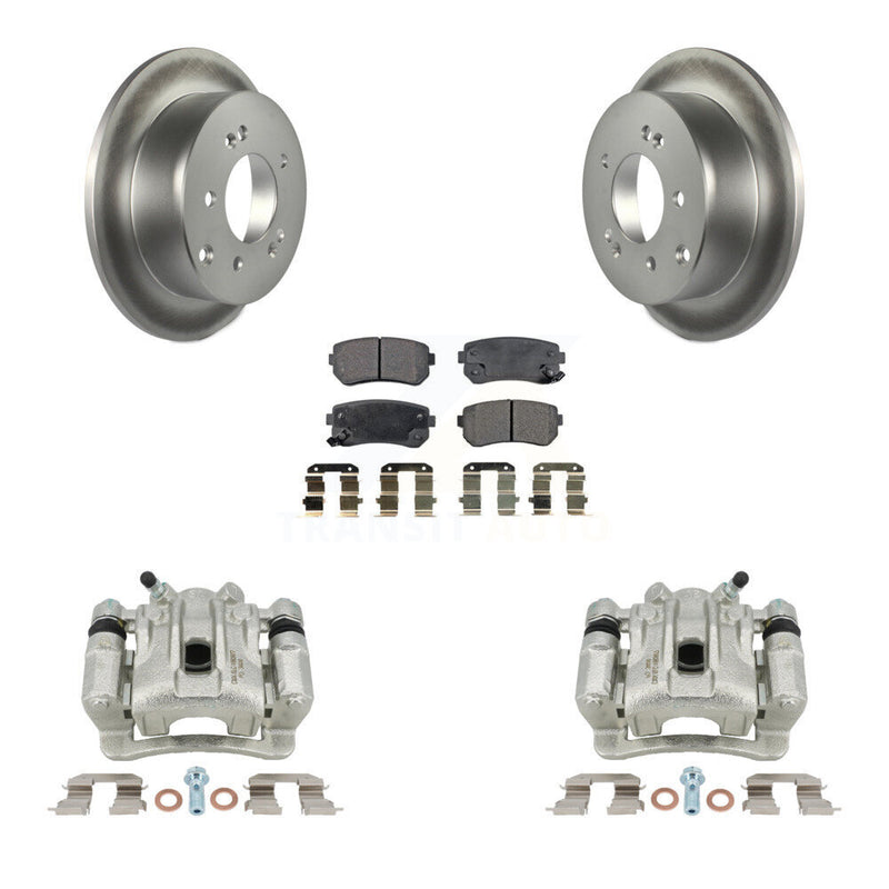 Transit Auto KCG-100228T Disc Brake Kit for 2010-2013 Kia Forte5, Kia Forte, Kia Forte Koup - Rear product image