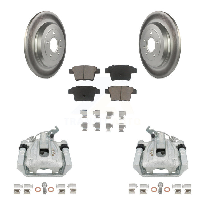 Transit Auto KCG-100229C Disc Brake Kit for 2005-2009 Ford Taurus, Ford Taurus X, Mercury Sable & more - Rear product image