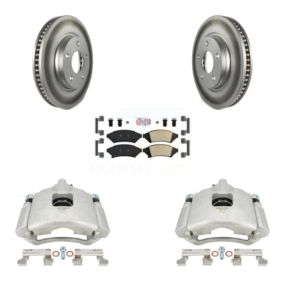 Transit Auto KCG-100230N Disc Brake Kit for 2004-2009 Buick Allure, Buick LaCrosse, Buick Terraza & more - Front product image