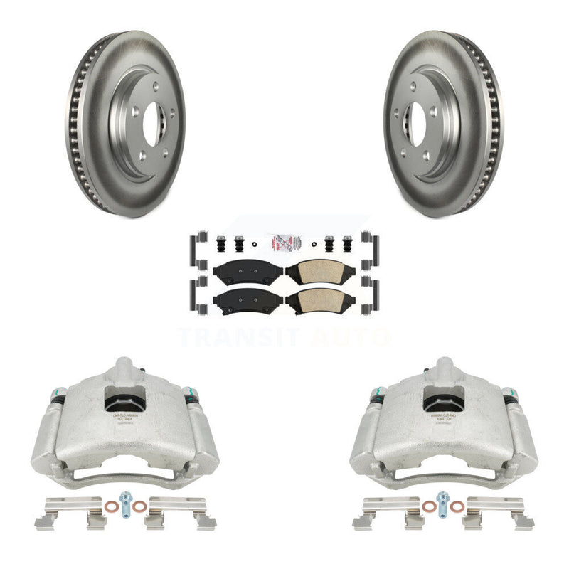 Transit Auto KCG-100230N Disc Brake Kit for 2004-2009 Buick Allure, Buick LaCrosse, Buick Terraza & more - Front product image
