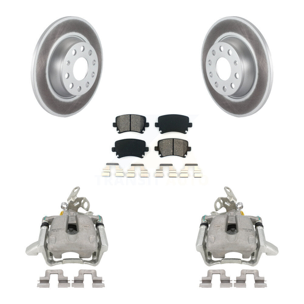 Transit Auto KCG-100230S Disc Brake Kit for 2005-2009 Volkswagen GTI, Volkswagen Jetta, Audi A3 Quattro - Rear product image