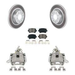 Transit Auto KCG-100230S Disc Brake Kit for 2005-2009 Volkswagen GTI, Volkswagen Jetta, Audi A3 Quattro - Rear product image