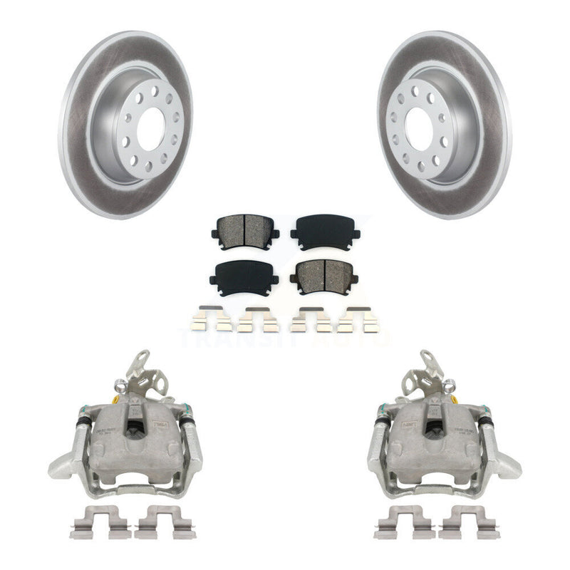 Transit Auto KCG-100230S Disc Brake Kit for 2005-2009 Volkswagen GTI, Volkswagen Jetta, Audi A3 Quattro - Rear product image