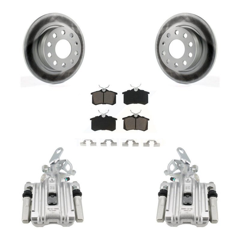 Transit Auto KCG-100231C Disc Brake Kit for 2010-2019 Volkswagen Beetle, Volkswagen Jetta, Audi A3 - Rear product image