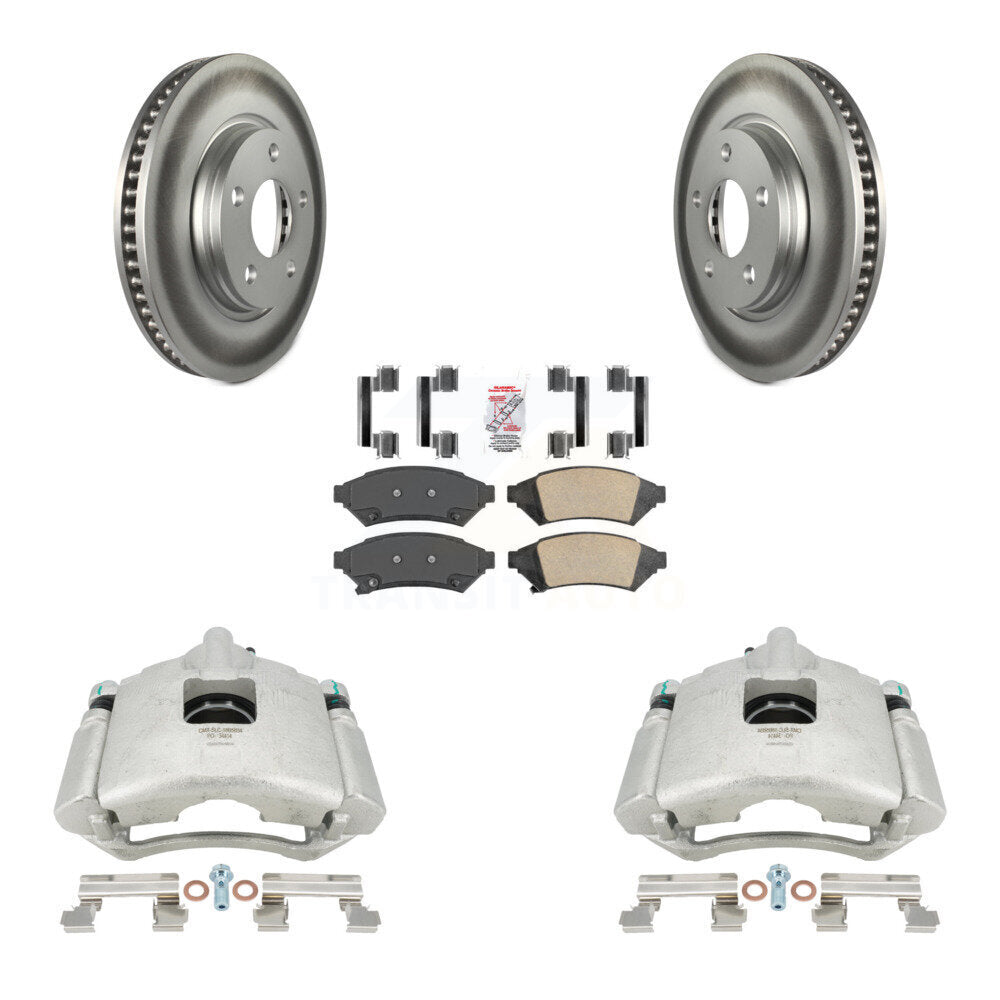 Transit Auto KCG-100231N Disc Brake Kit for 2004-2009 Buick Allure, Buick LaCrosse, Buick Terraza & more - Front product image