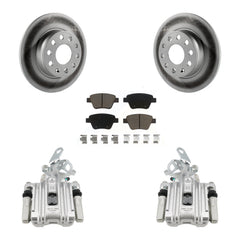 Transit Auto KCG-100232C Disc Brake Kit for 2011-2019 Volkswagen Beetle, Volkswagen Jetta, Volkswagen Golf - Rear product image