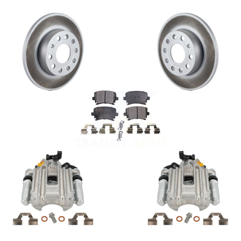 Transit Auto KCG-100233P Disc Brake Kit for 2005 Volkswagen Jetta - Rear product image