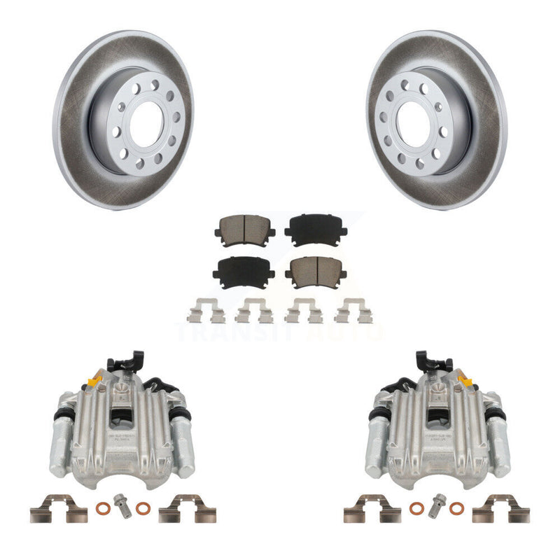 Transit Auto KCG-100234C Disc Brake Kit for 2005 Volkswagen Jetta - Rear product image
