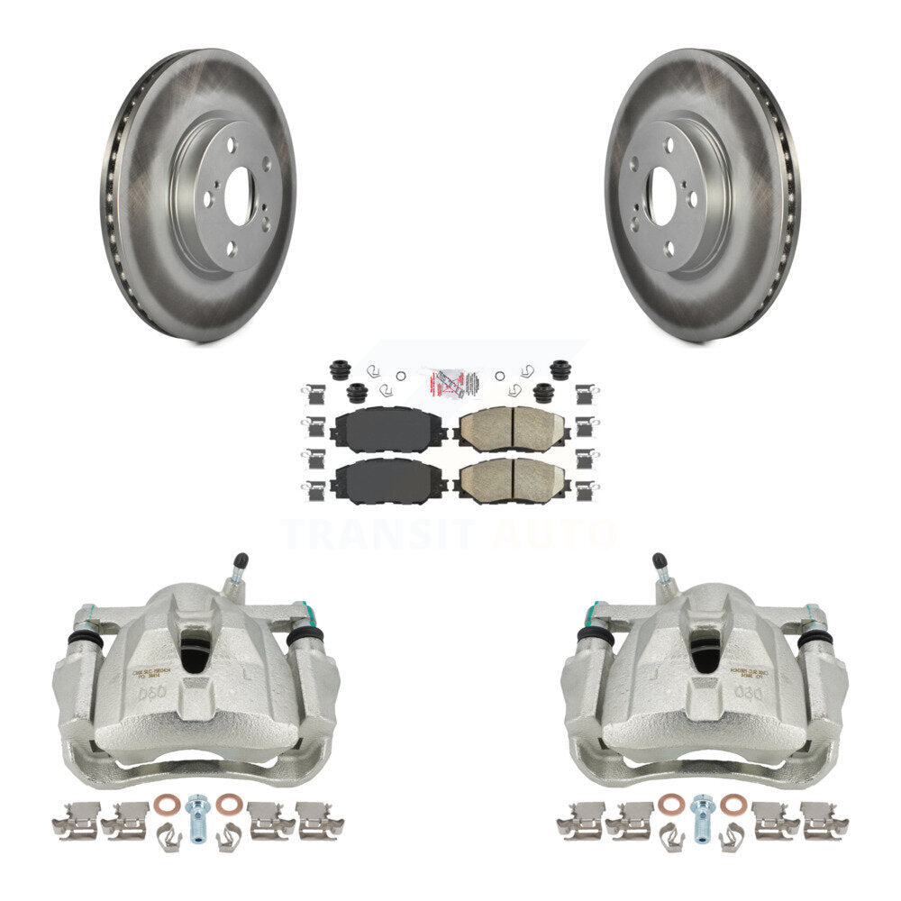 Transit Auto KCG-100234N Disc Brake Kit for 2008-2019 Toyota Corolla, Toyota Matrix, Pontiac Vibe & more - Front product image