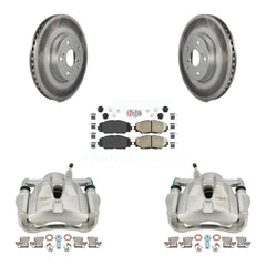 Transit Auto KCG-100234N Disc Brake Kit for 2008-2019 Toyota Corolla, Toyota Matrix, Pontiac Vibe & more - Front product image
