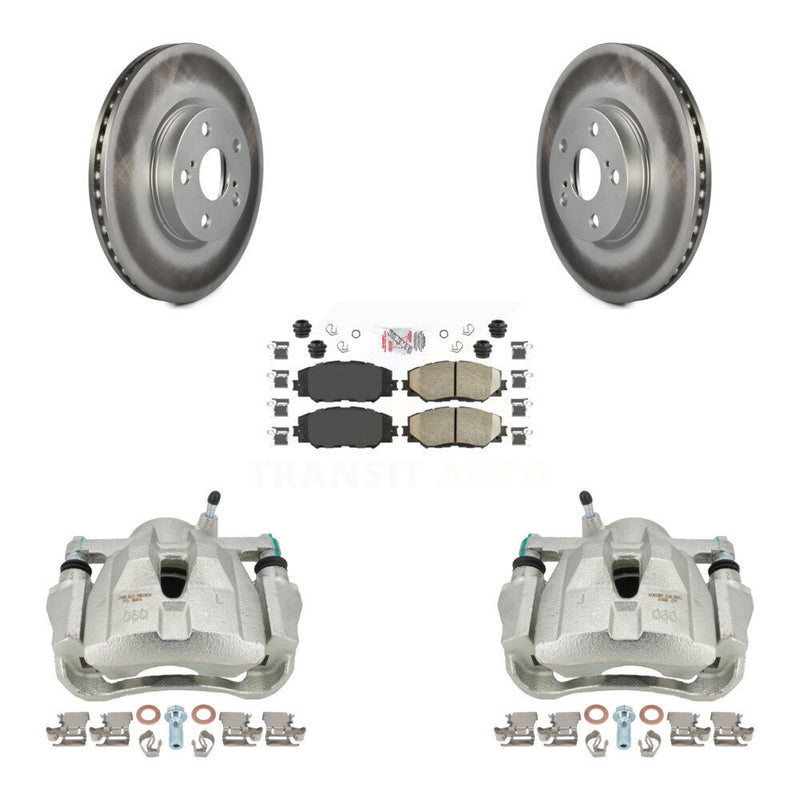 Transit Auto KCG-100234N Disc Brake Kit for 2008-2019 Toyota Corolla, Toyota Matrix, Pontiac Vibe & more - Front product image