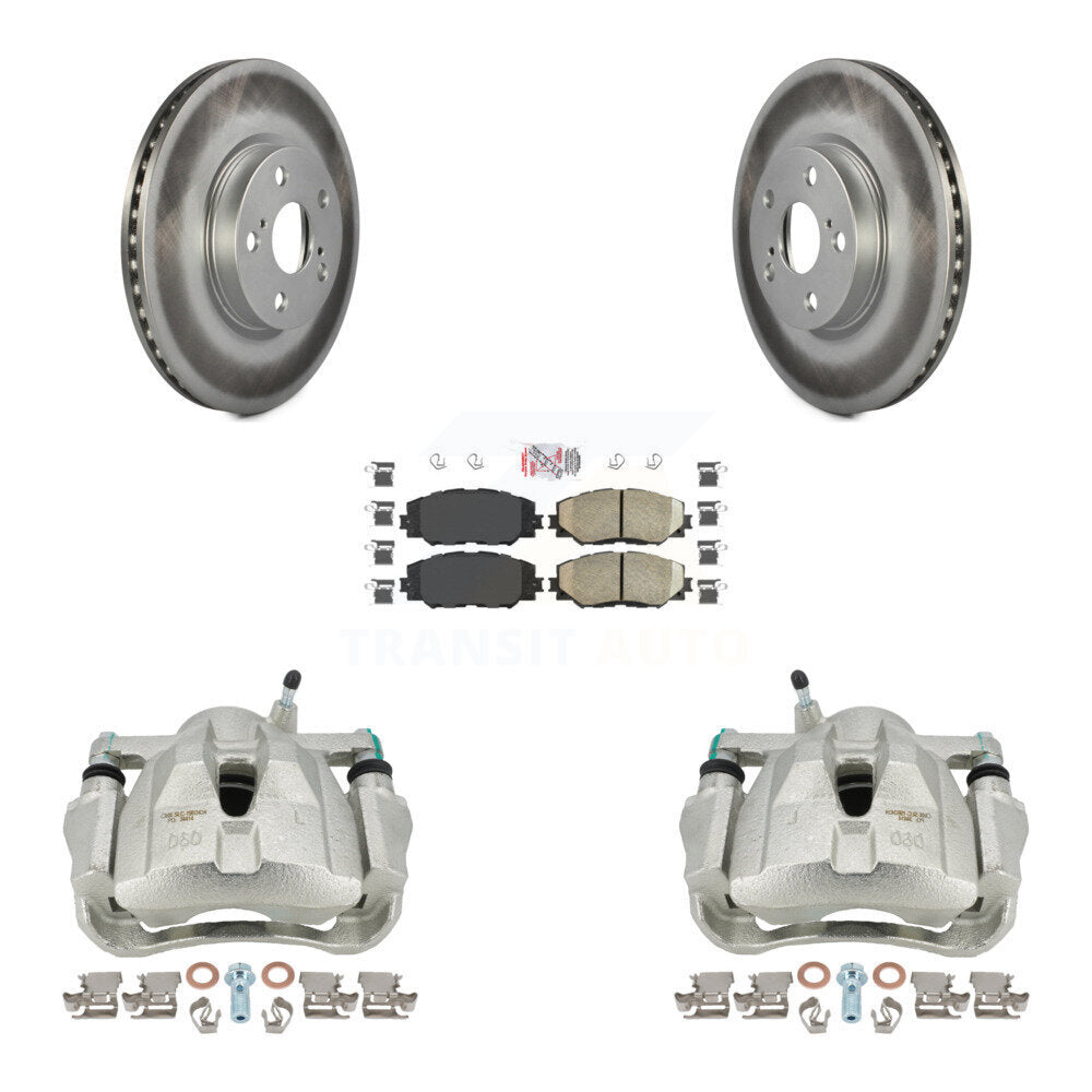 Transit Auto KCG-100235N Disc Brake Kit for 2008-2019 Toyota Corolla, Toyota Matrix, Pontiac Vibe & more - Front product image