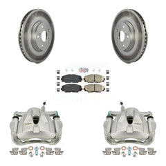 Transit Auto KCG-100235N Disc Brake Kit for 2008-2019 Toyota Corolla, Toyota Matrix, Pontiac Vibe & more - Front product image