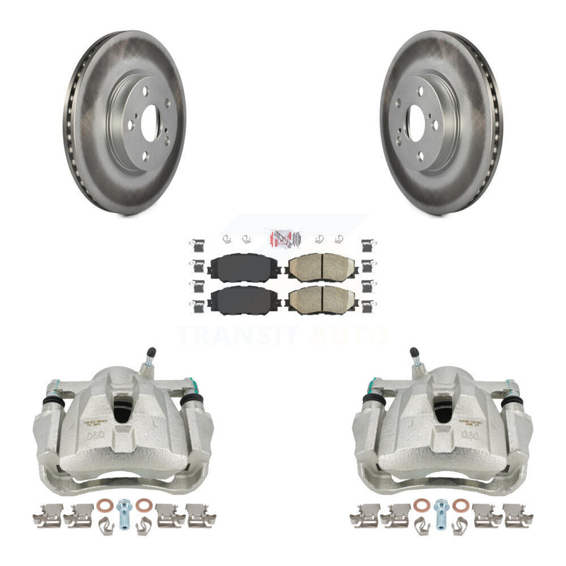 Transit Auto KCG-100235N Disc Brake Kit for 2008-2019 Toyota Corolla, Toyota Matrix, Pontiac Vibe & more - Front product image