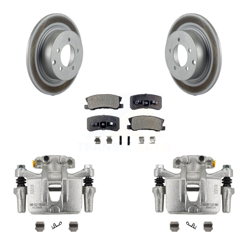 Transit Auto KCG-100235T Disc Brake Kit for 2011-2013 Mitsubishi Outlander - Rear product image