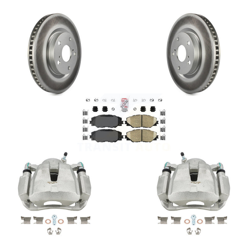 Transit Auto KCG-100236N Disc Brake Kit for 2006-2020 Toyota RAV4, Toyota Corolla iM, Scion iM & more - Front product image