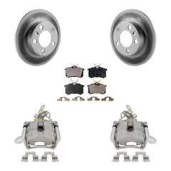 Transit Auto KCG-100236P Disc Brake Kit for 2005-2006 Volkswagen Jetta - Rear product image