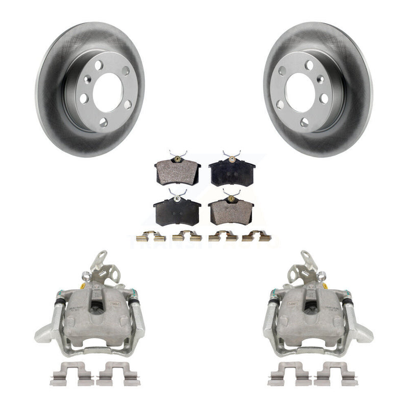 Transit Auto KCG-100236P Disc Brake Kit for 2005-2006 Volkswagen Jetta - Rear product image