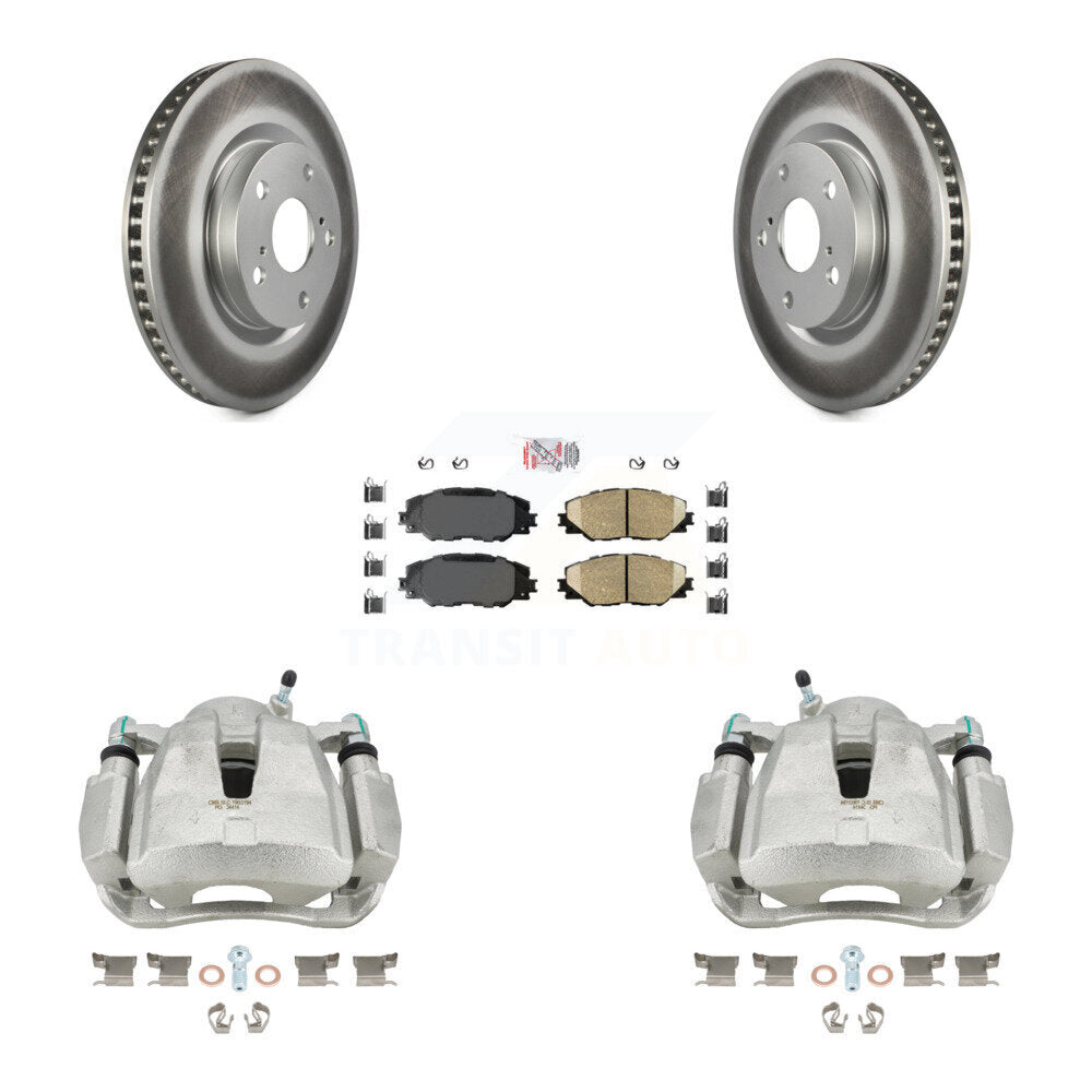 Transit Auto KCG-100237N Disc Brake Kit for 2006-2020 Toyota RAV4, Toyota Corolla iM, Scion iM & more - Front product image