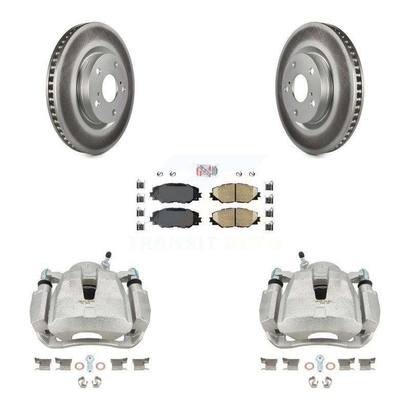 Transit Auto KCG-100237N Disc Brake Kit for 2006-2020 Toyota RAV4, Toyota Corolla iM, Scion iM & more - Front product image