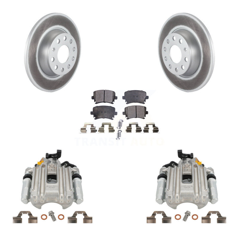 Transit Auto KCG-100237P Disc Brake Kit for 2005 Volkswagen Jetta - Rear product image