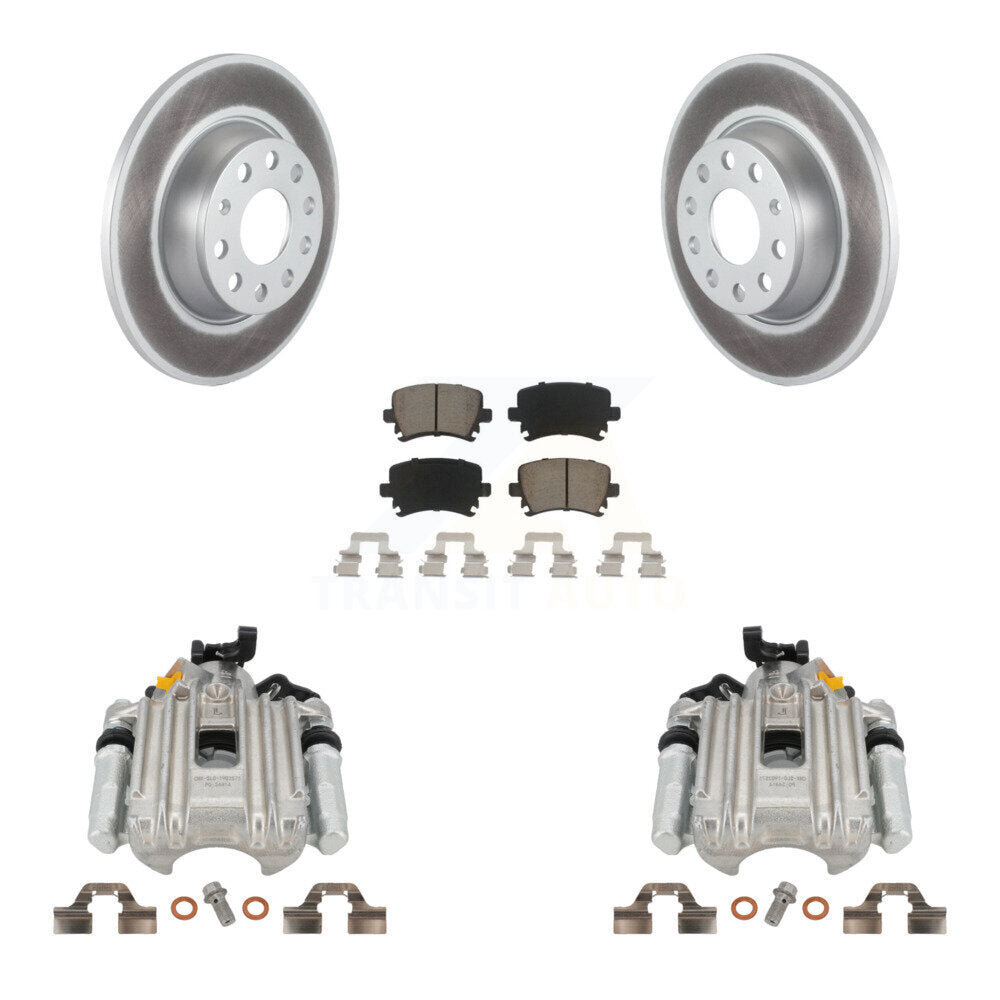 Transit Auto KCG-100238C Disc Brake Kit for 2005 Volkswagen Jetta - Rear product image