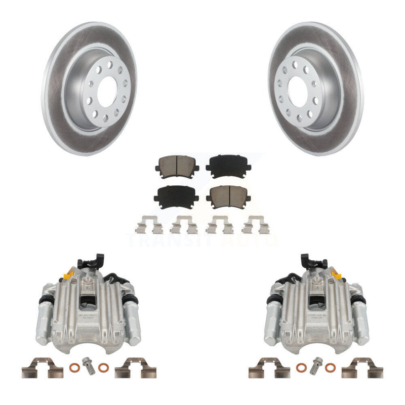 Transit Auto KCG-100238C Disc Brake Kit for 2005 Volkswagen Jetta - Rear product image
