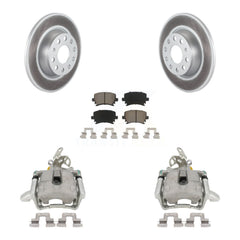 Transit Auto KCG-100239C Disc Brake Kit for 2005-2009 Volkswagen GTI, Volkswagen Jetta, Audi A3 Quattro - Rear product image