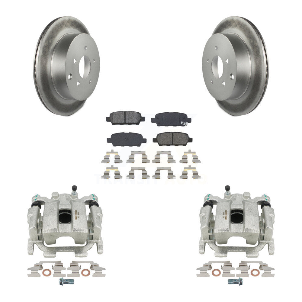 Transit Auto KCG-100239S Disc Brake Kit for 2009-2024 INFINITI Q60, INFINITI Q70L, INFINITI Q50 & more - Rear product image