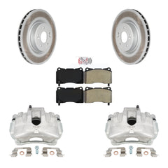 Transit Auto KCG-100240N Disc Brake Kit for 2014-2016 Hyundai Genesis Coupe - Front product image