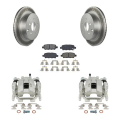 Transit Auto KCG-100241S Disc Brake Kit for 2009-2012 INFINITI FX35 - Rear product image