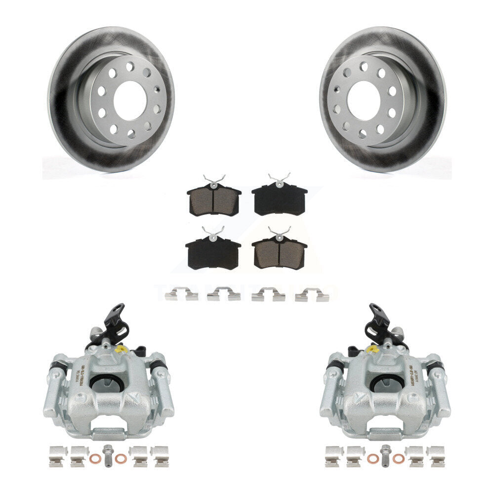 Transit Auto KCG-100242C Disc Brake Kit for 2012 Volkswagen Beetle - Rear product image