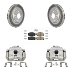 Transit Auto KCG-100242N Disc Brake Kit for 2015-2022 Kia Optima, Hyundai Kona Electric, Kia Niro EV & more - Front product image