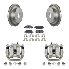Transit Auto KCG-100243S Disc Brake Kit for 2003-2009 Nissan Quest, Nissan Murano - Rear product image
