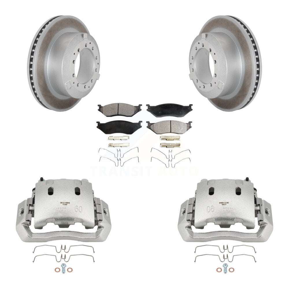 Transit Auto KCG-100243T Disc Brake Kit for 2005-2016 Ford F-450 Super Duty, International TerraStar, Ford LCF & more - Rear product image