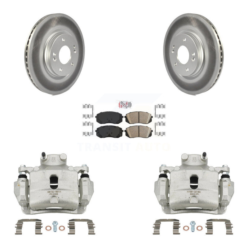 Transit Auto KCG-100245N Disc Brake Kit for 2015 Hyundai Sonata - Front product image