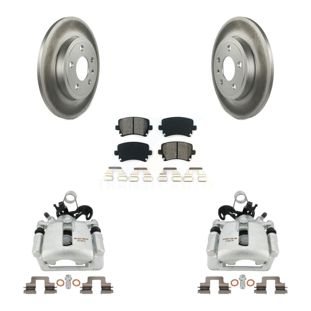 Transit Auto KCG-100245S Disc Brake Kit for 2005-2009 Audi A4, Audi A4 Quattro - Rear product image
