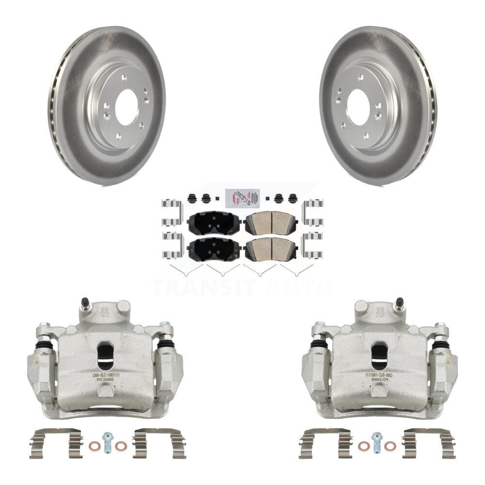 Transit Auto KCG-100246N Disc Brake Kit for 2015 Hyundai Sonata - Front product image