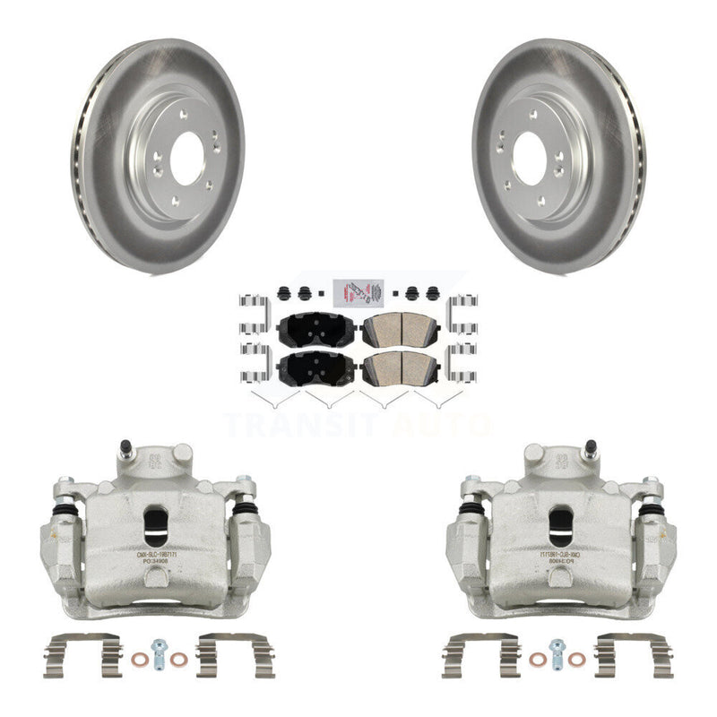 Transit Auto KCG-100246N Disc Brake Kit for 2015 Hyundai Sonata - Front product image