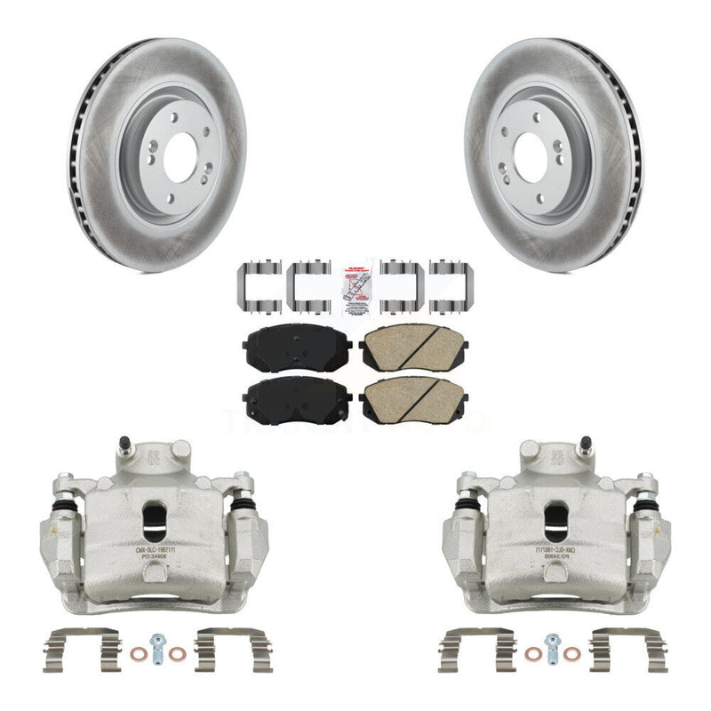 Transit Auto KCG-100247N Disc Brake Kit for 2015 Hyundai Sonata - Front product image