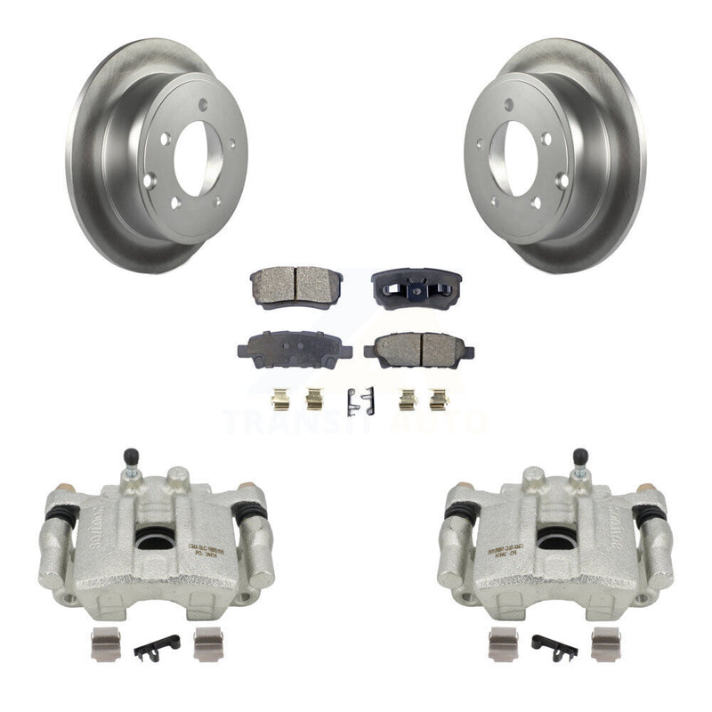 Transit Auto KCG-100247T Disc Brake Kit for 2008-2017 Mitsubishi Lancer, Dodge Caliber - Rear product image