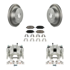 Transit Auto KCG-100248C Disc Brake Kit for 2009-2024 INFINITI Q60, INFINITI Q70L, INFINITI Q50 & more - Rear product image