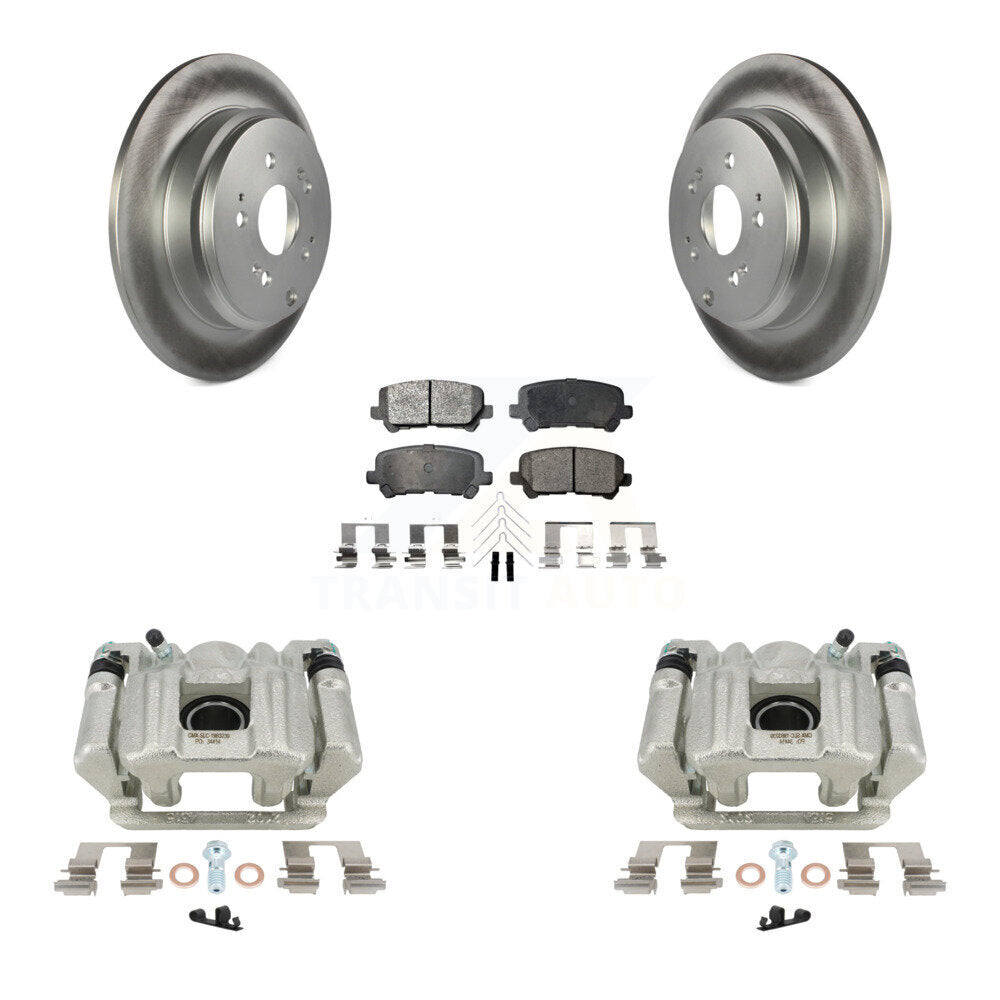 Transit Auto KCG-100248T Disc Brake Kit for 2007-2013 Acura ZDX, Acura MDX - Rear product image